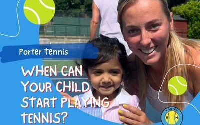 When Can Your Child Start Playing Tennis?
